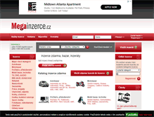 Tablet Screenshot of megainzerce.cz